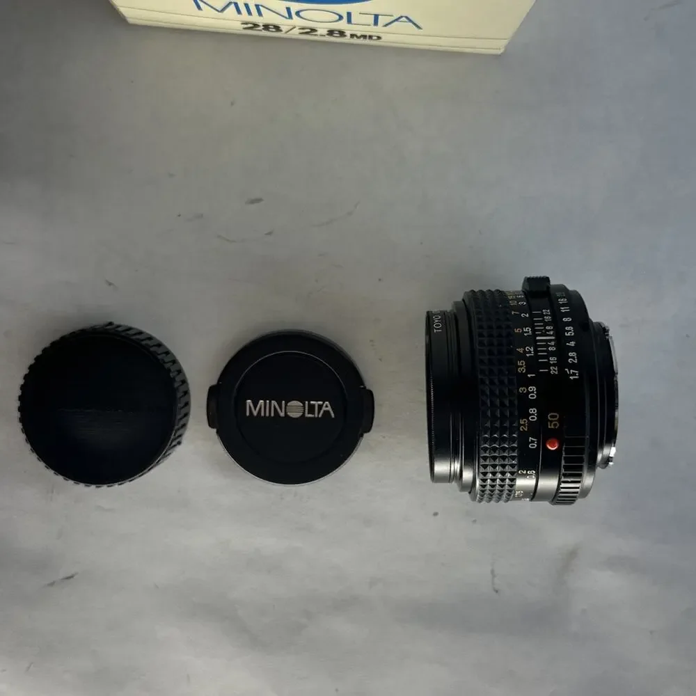 Minolta MD 50mm f/2.8 MD Lens Brand new